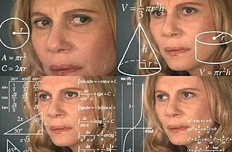 Confused Math Lady